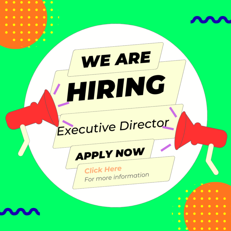 Now hiring an executive director